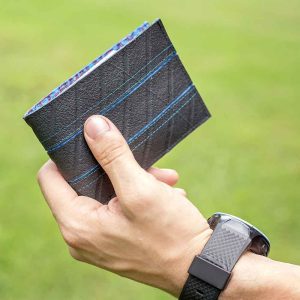 mens recycled tire wallet